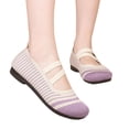 thumbnail image 3 of Sngxgn Women's Casual Flat Shoes for Women Ladies(Purple,41), 3 of 7
