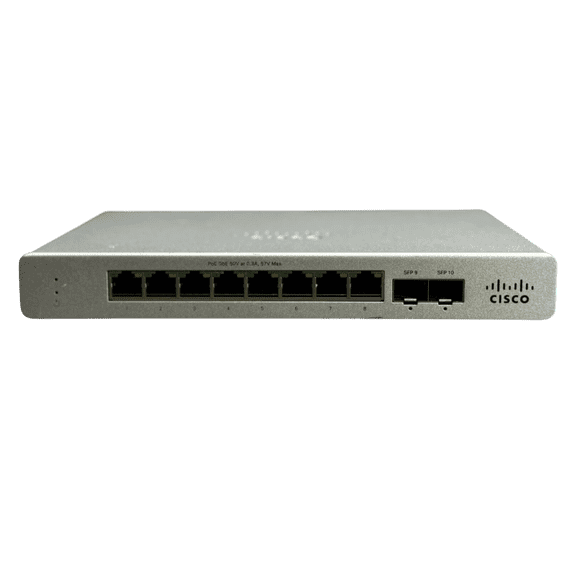 Restored Cisco Meraki MS120-8LP-HW 8-Port PoE Managed Switch UNCLAIMED -No Power Adapter (Refurbished)