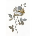 thumbnail image 2 of Nan 13x18 White Modern Wood Framed Museum Art Print Titled - Neutral Rose I, 2 of 4