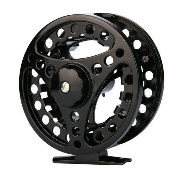 Yatlte Fly Fishing Reel Large Arbor, CNC-Machined Aluminum Alloy Fly Reel, Fly Fishing Reels Weight Forward Fly Line with Braided Backing Taper Leader Pre-Tied