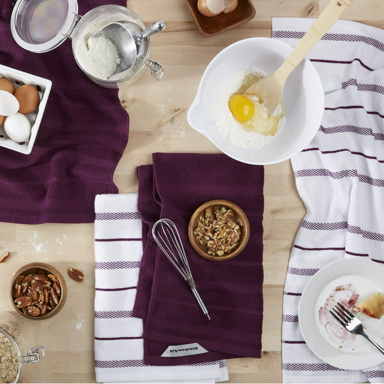 Simply Essential™ Dual Purpose Kitchen Towels - White, 4 units - Fry's Food  Stores