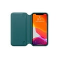 thumbnail image 4 of Apple Leather Folio (for iPhone 11 Pro) - Peacock, 4 of 4