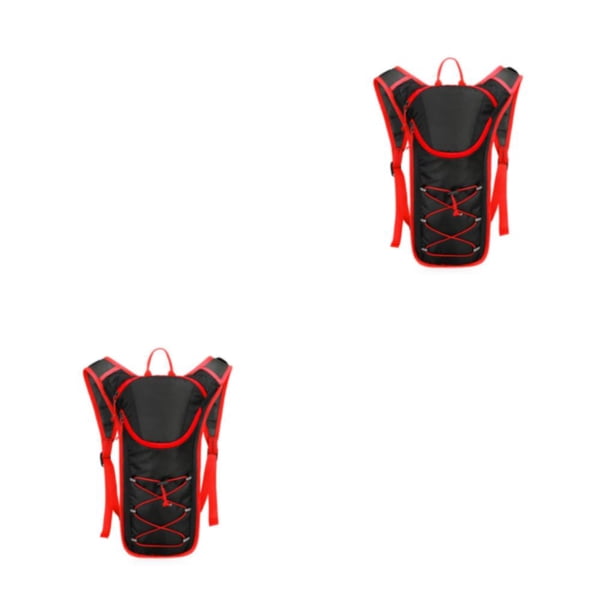 Wosthever Bolsa impermeable para exteriores, reflectante y ligera para ciclismo y senderismo, de senderismo, para ciclismo, duradera, roja y roja Rojo Rojo 2Conjunto