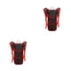 thumbnail image 1 of Wosthever Bolsa impermeable para exteriores, reflectante y ligera para ciclismo y senderismo, de senderismo, para ciclismo, duradera, roja y roja Rojo Rojo 2Conjunto, 1 of 6