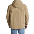 thumbnail image 5 of DYMADE Men Winter Warming Plush Hooded Thin Puffer Jacket Coat, 5 of 6