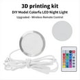 thumbnail image 3 of Modelo de Impresión 3D Luz LED LED Kit de Luz LED Ajustable Multicolor LED DIY Sin Carcasa de Lámpara, 3 of 5
