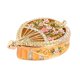 thumbnail image 1 of Joyero de esmalte, tocador, joyero, organizador de joyas moderno para mujer. Amarillo, 1 of 9