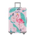 thumbnail image 1 of LLC Elastic Suitcase Cover for 26-28 Inch Luggage - Pink Flamingos Design for Travel Protection, 1 of 4