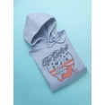 thumbnail image 3 of Patriotic Retro Bear ICEE Slush Graphic Men's Hoodie, 3 of 4