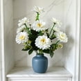 thumbnail image 6 of Anhility Patriotic Artificial Daisy Bouquet, 18.11" White Handmade Silk Daisy Flowers for 4th of July Home Decor & Independence Day Table Centerpieces, 6 of 6