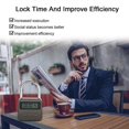 thumbnail image 2 of Smart Time Lock LCD Display Electronic Timer Switch USB Rechargeable Timer Padlock Travel Electronic, 2 of 5
