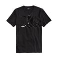 thumbnail image 1 of Camiseta gráfica Calvin Klein con logotipo tonal para hombre negro grande, 1 of 1