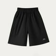 thumbnail image 2 of CYRBOKO Boys Summer Shorts, Breathable Thin Elastic Waist Quick-dry Athletic Shorts Black Size 5-6 T, 2 of 6