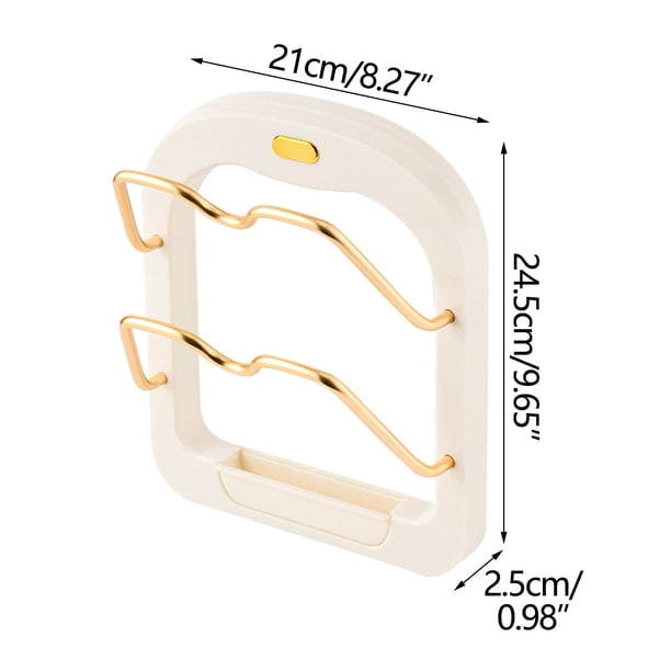 Soporte de utensilios de cocina con escurridor, organizador de cubiertos de pared para cucharas, palillos, tenedores y cuchillos. Doble capa de ABS y aleación de aluminio. Organizador con bandeja de