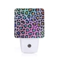 thumbnail image 1 of Fotbe Rainbow Animal Skin Luz Nocturna LED, Luz de Noche con Sensor de Luz Natural de Anochecer a Amanecer, Se Enchufa a la Pared, Blanco Cálido 0.5W-US, 1 of 7