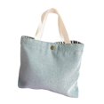 thumbnail image 2 of Bolso de hombro de pana Yuyangstore bolso de mano informal gran capacidad Azul claro, 2 of 8