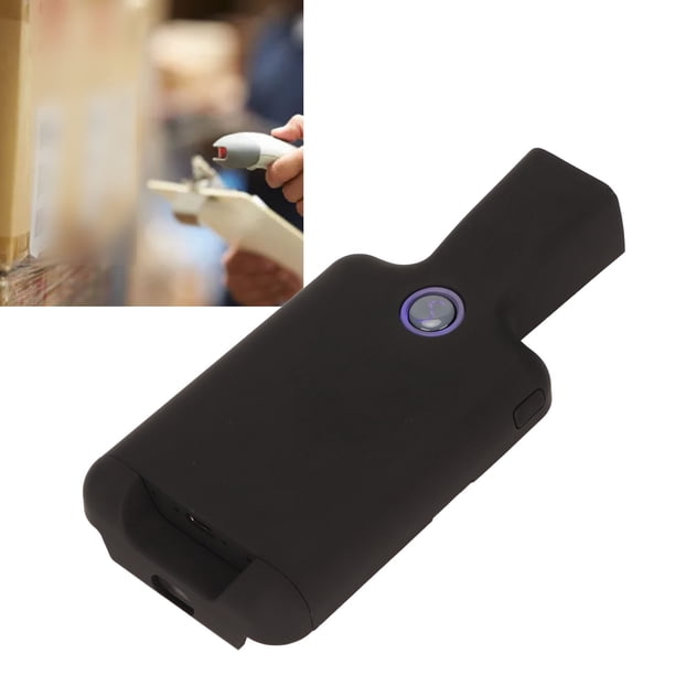 Back Clip Barcode Scanner, Rechargeable Battery Handheld Barcode ...
