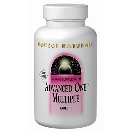 SOURCE NATURALS Advanced One Multiple No Iron 6t 6 (Best Multiple Vitamin On The Market)
