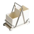 thumbnail image 4 of Soporte para palillos de cocina, escurridor de cubiertos, estante versátil, contenedor de almacenamiento, soporte para cucharas, palillos de acero Encimera, 4 of 8