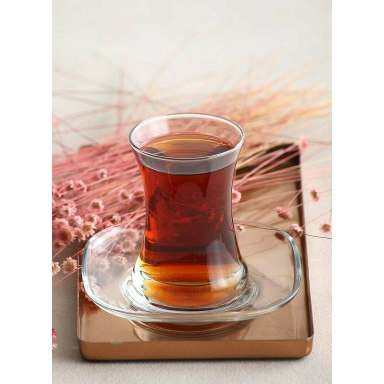 Traditional Middle Eastern Tea Glass, 5 oz