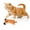 Orange, variant on Since Hi Interactive Cat Toy with Realistic Sound and Motion for Indoor