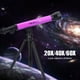 thumbnail image 4 of Tosuny Telescopio Astronómico Monocular Telescopios Ni?os de Regalo Educativo Telescopio 20X, 40X, 60X oculares con Trípode para Ni?os(Morado) Ecomeon no, 4 of 6