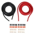thumbnail image 2 of 1/0AWG 20ft Power Supply Cord, Automotive Power Ground Cable Anti Crack Flexible Secure Connection  for RVs Trailers, 2 of 7