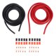 thumbnail image 2 of Cable De Alimentación De 1/0AWG De 20 Pies, Conexión Segura Del Cable De Tierra Automotriz Con Tubo Termorretráctil Para Inversor De Corriente De 12v, 2 of 7