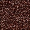Toho Round Seed Beads 15/0 #222 'Dark Bronze' 8 Gram Tube