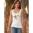 thumbnail image 2 of French Bulldog For The Summer Tank Women -Image by Shutterstock, Female x-Large, 2 of 4