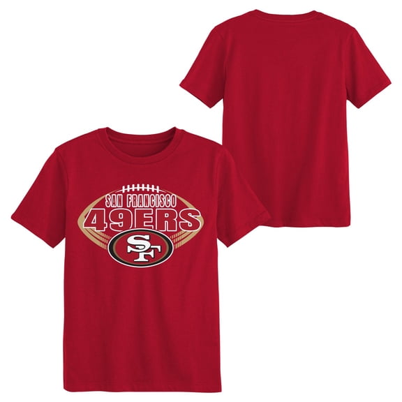 SAN FRANCISCO 49ERS NFL Boys OPP SS TEE Game Day Fan Apparel