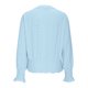thumbnail image 4 of Ailaofu Womens Tops V Dressy Casual Neck Long Sleeve Shirts Buttons Business Casual Tops, 4 of 6