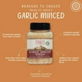 thumbnail image 7 of Pride Of India - PACK of 6 - Garlic Minced Whole 6.5 oz (184gm) | Made from whole, fresh garlic cloves to give finely grated uniform strips | Non-Bioengineered, Vegan, Gluten-Free, 7 of 7