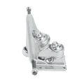 thumbnail image 4 of 2Pcs Double Floor Longboard Trucks 6.25Inch Skateboard Bracket Trucks Casting Rear Truck Silver SHR90A, 4 of 8
