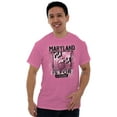 thumbnail image 5 of Maryland is for Crab MD Flag Souvenir Men's Graphic T Shirt Tees Brisco Brands L, 5 of 6