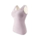 thumbnail image 1 of Sonducket Ropa interior térmica de invierno frío para mujer, Top transpirable de mantenimiento del calor, chaleco básico de poliéster adelgazante, Ropa interior Violeta XXL Sonducket AP013622-05, 1 of 6