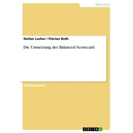 Die Umsetzung der Balanced Scorecard - eBook