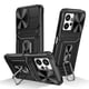 thumbnail image 1 of For Xiaomi Poco X5 5G/Redmi Note 12 4G/5G (Global) Kickstand Case Slide Lens Shield PC+TPU Cover, 1 of 5