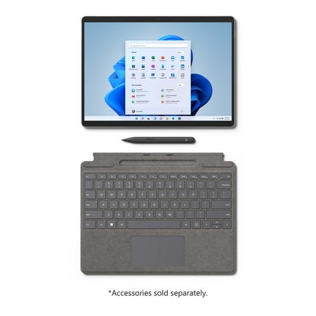 Microsoft - Surface Pro 8 – 13” Touch Screen – Intel Evo Platform Core i5 – 8GB Memory – 512GB SSD – Device Only (Latest Model) - Platinum