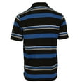 thumbnail image 2 of Gioberti Mens Multiple Stripe Polo Shirt With Pocket - Short Sleeve Yarn Dye, 2 of 3