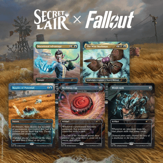 Magic the Gathering Secret Lair Animar & Friends - Rainbow Foil
