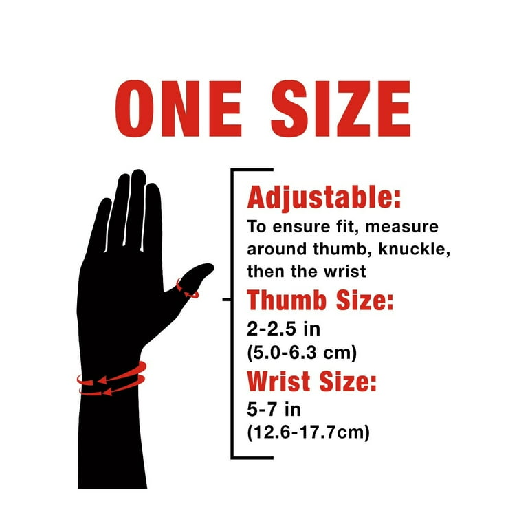 ACE Brand Deluxe Thumb Stabilizer, Adjustable, Black photo 4