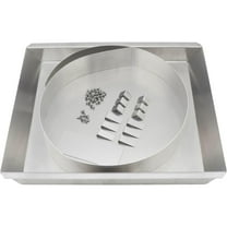 31" Radiator Universal Aluminum Fan Shroud Kit: Adjustable 15"-20" Fan Collar, Lightweight Aircraft Aluminum, 19" x 26" x 2-5/8", Belt-Driven Fan Ready Fits select: 1966-1996 CHEVROLET CAPRICE