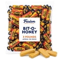 thumbnail image 2 of Bit O Honey Candy - 3 LB Bulk Bag - Individually Wrapped Retro Candy - Real Honey And Almond Taffy (About 200 Pieces), 2 of 8