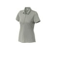 thumbnail image 3 of Sport-Tek Ladies PosiCharge Strive Polo. LST530 - XL Silver, 3 of 4