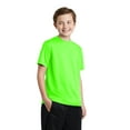 thumbnail image 4 of Sport-Tek Youth PosiCharge RacerMesh Tee-M (Neon Green), 4 of 5