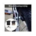 thumbnail image 4 of Erty Road Bike Disc Brake Pads Semi-Metal Resin Mountain Bike Disc Brake Pads Bike Brake Tools with Cooling Fin for High Braking Power and Quiet Stops Fast Heat Dissipation superb, 4 of 9