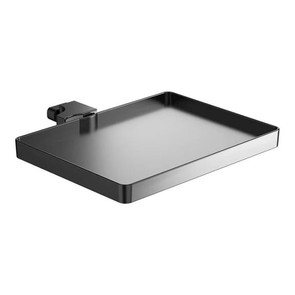 Microphone Stand Tray Clamp On Firm Rack Tray Holder Adjustable Mic Stand Shelf for Live Streaming, Stage, Music Sheet