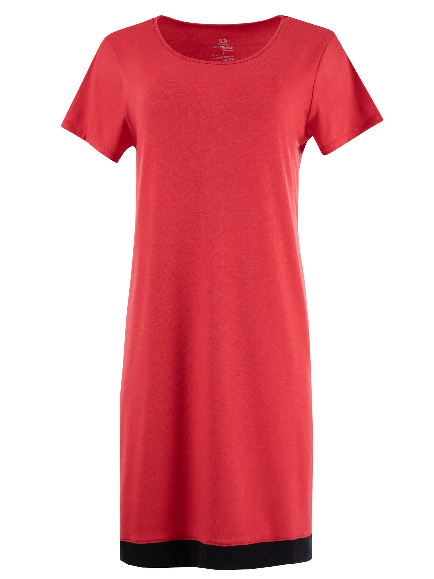 Fruit of the Loom Women's Soft and Breathable Pajama Sleepshirt, Sizes S-5X