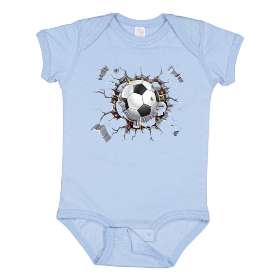 Inktastic Soccer Breakthrough Boys or Girls Baby Bodysuit
